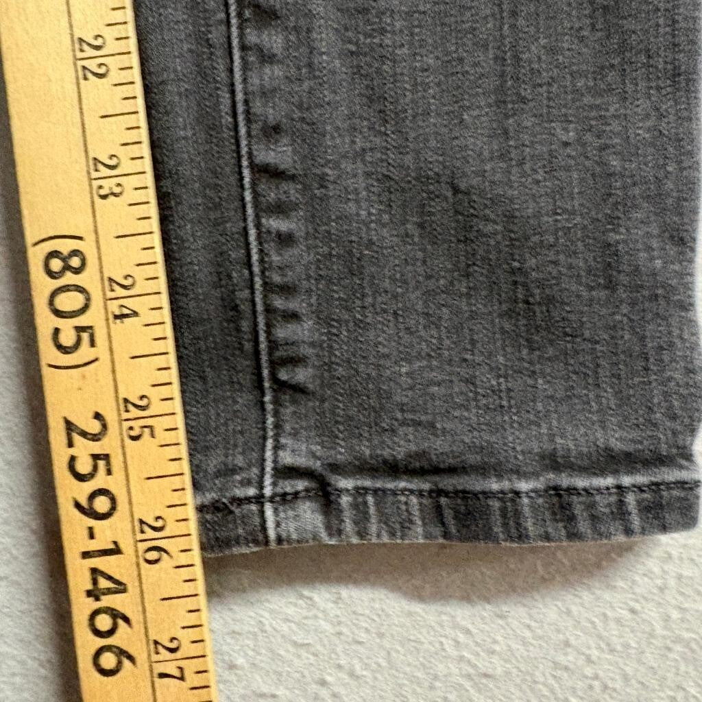 Madewell 10 High Rise Skinny Jeans Womens 28 Gray Denim Stretch