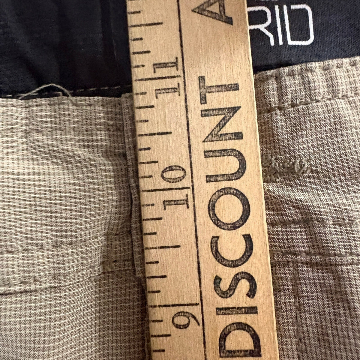 O'Neill Hybrid Shorts Mens Size 36 Tan Beige Stretch Boardshorts Walkshorts 10