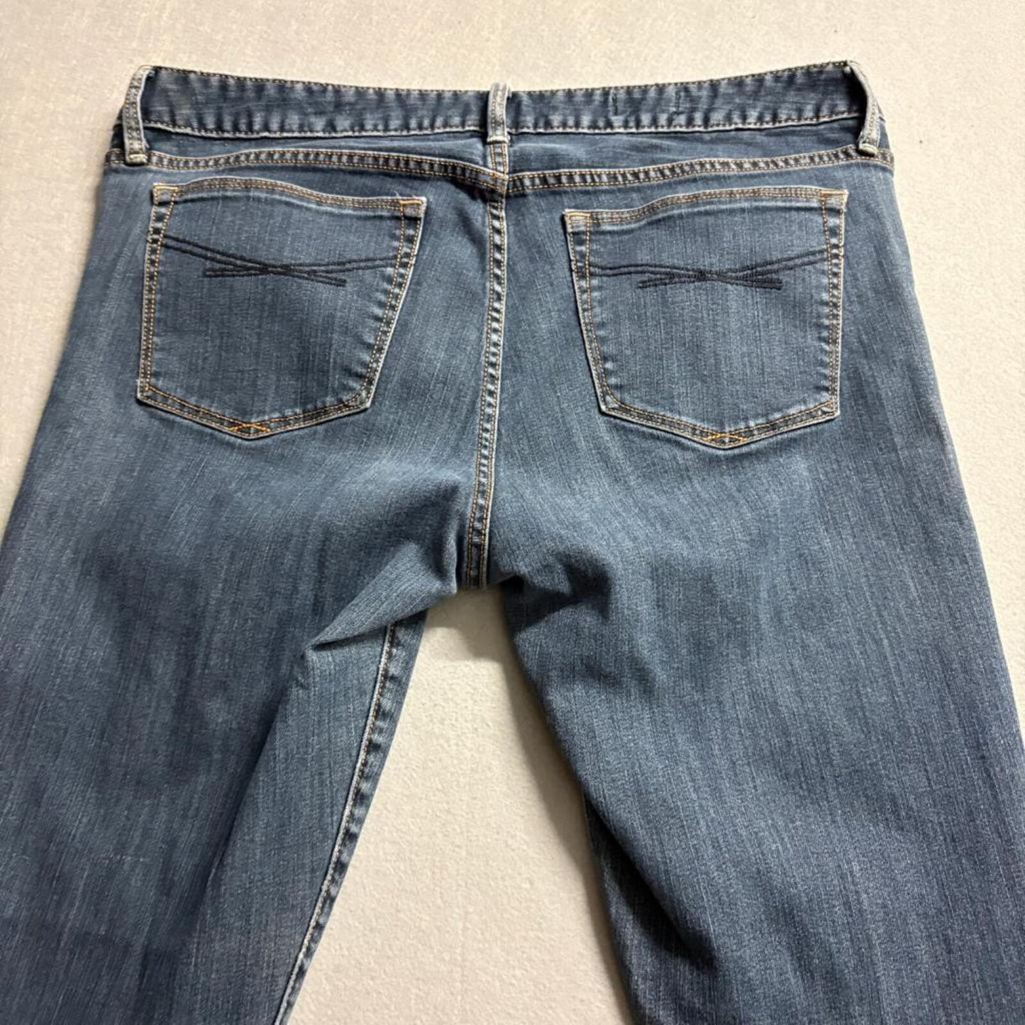 Gap 1969 Always Skinny Jeans Womens 33/16r Blue Denim Medium Wash Stretch