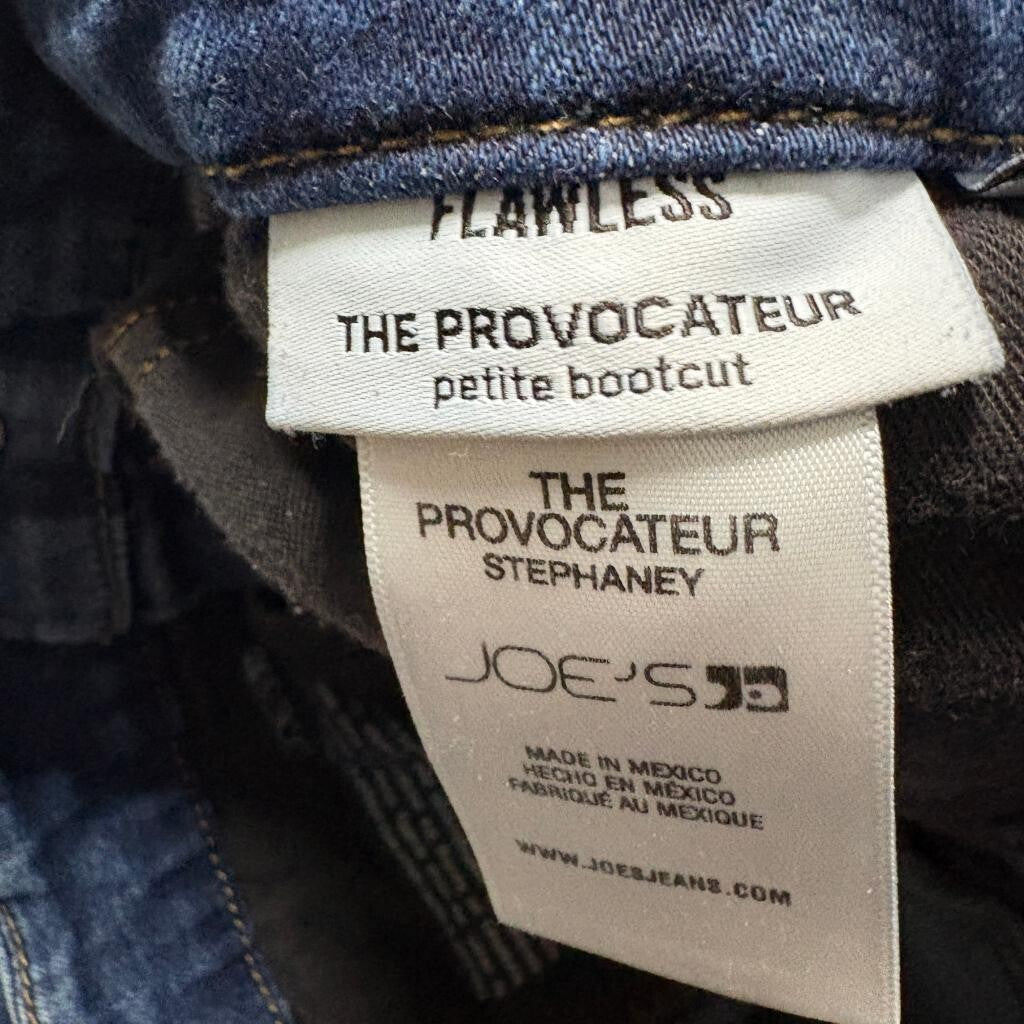 Joe's Jeans The Provocateur Stephaney Petite Bootcut Jeans Women's Size 28 Blue