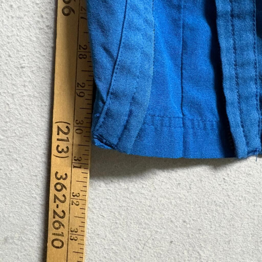 Gibson Barnes Flight Suit Blue Nomex IIIA Flame Resistant Coveralls Size 46