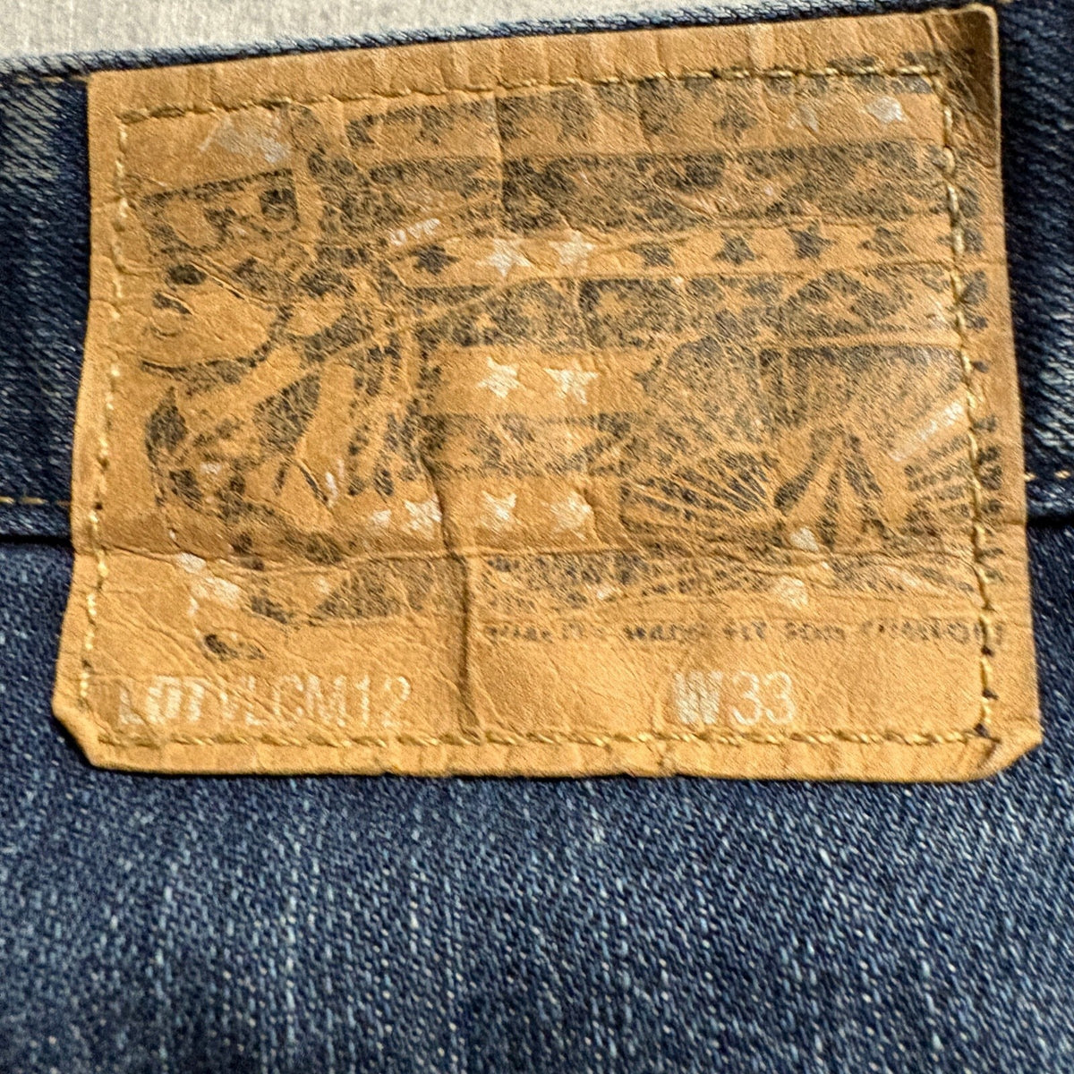 Volcom Riser Tapered Fit Jeans Mens Size 33 Blue Denim Skate Stretch Pants