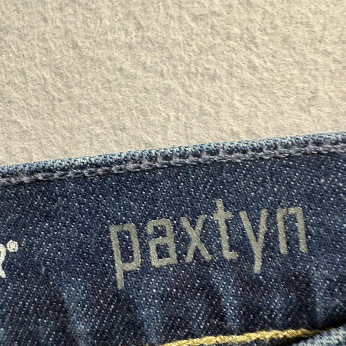 7 For All Mankind Paxtyn Skinny Jeans Mens Size 32x30 Dark Wash Blue Stretch USA