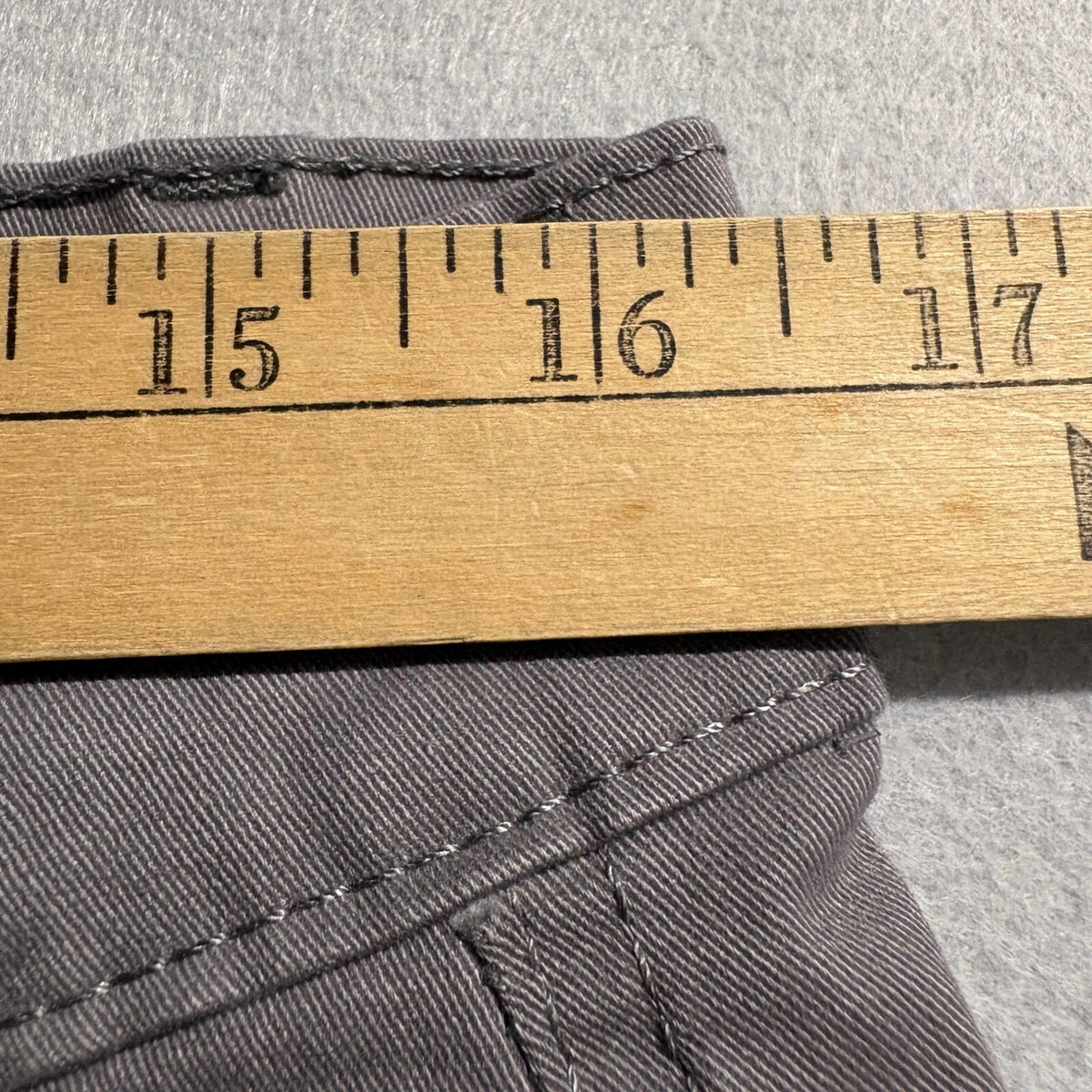 boohooMAN Cargo Pants Mens 32 Gray Cotton Blend Flat Front Casual Utility Pants