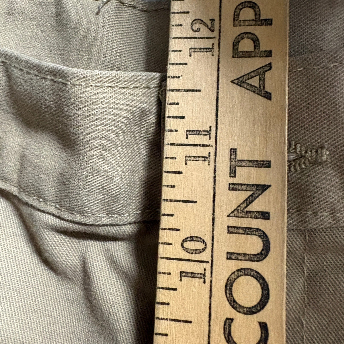 Dickies Mens Work Shorts Size 36 Khaki Tan Flat Front Casual Chino GR630DS