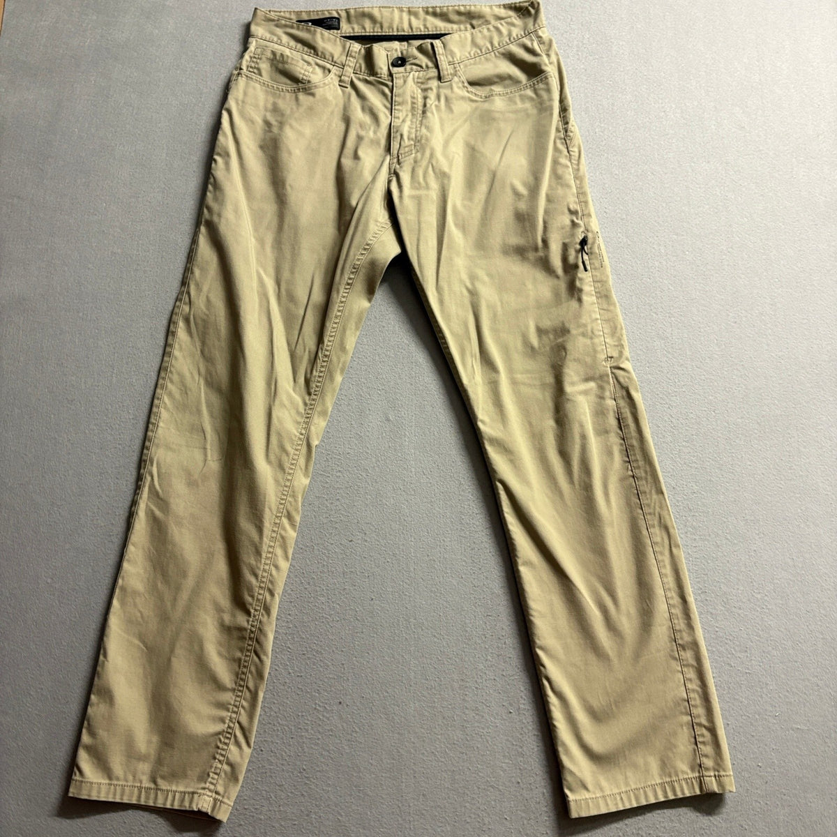 Oakley Mens Pants 32x30 Beige Khaki Slim Straight Fit Stretch Chino Casual