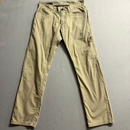 Oakley Mens Pants 32x30 Beige Khaki Slim Straight Fit Stretch Chino Casual