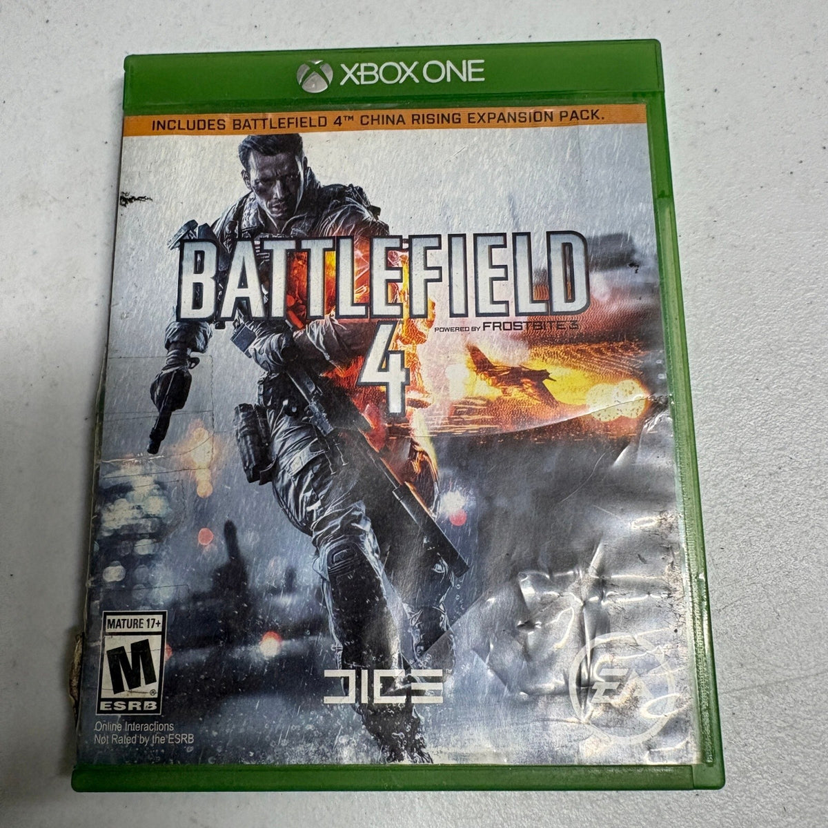 Battlefield 4 Microsoft Xbox One Game Disc Case Insert Included Tested