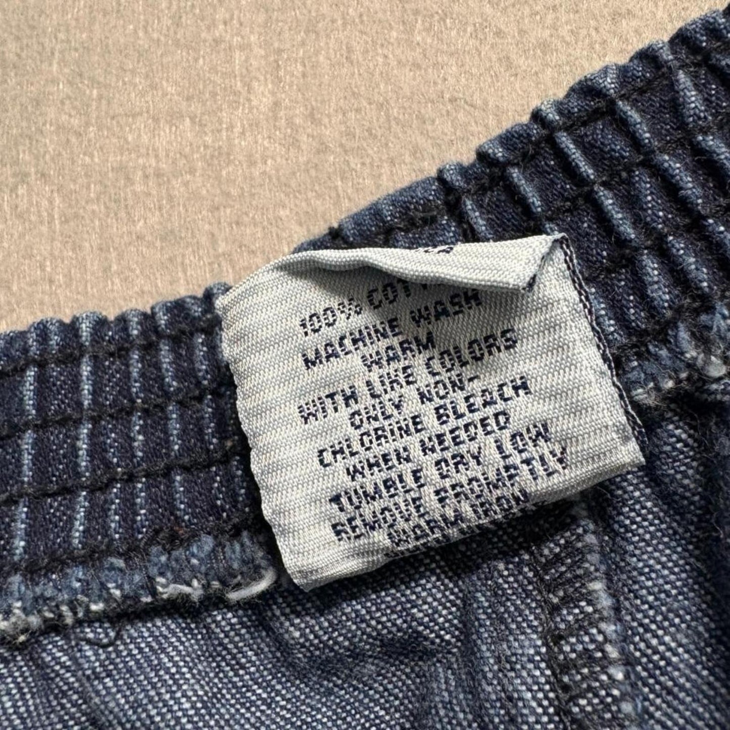 Cascade Blues Petite Jeans Womens 14P Blue Denim Elastic Waist Pull On Mom Pants