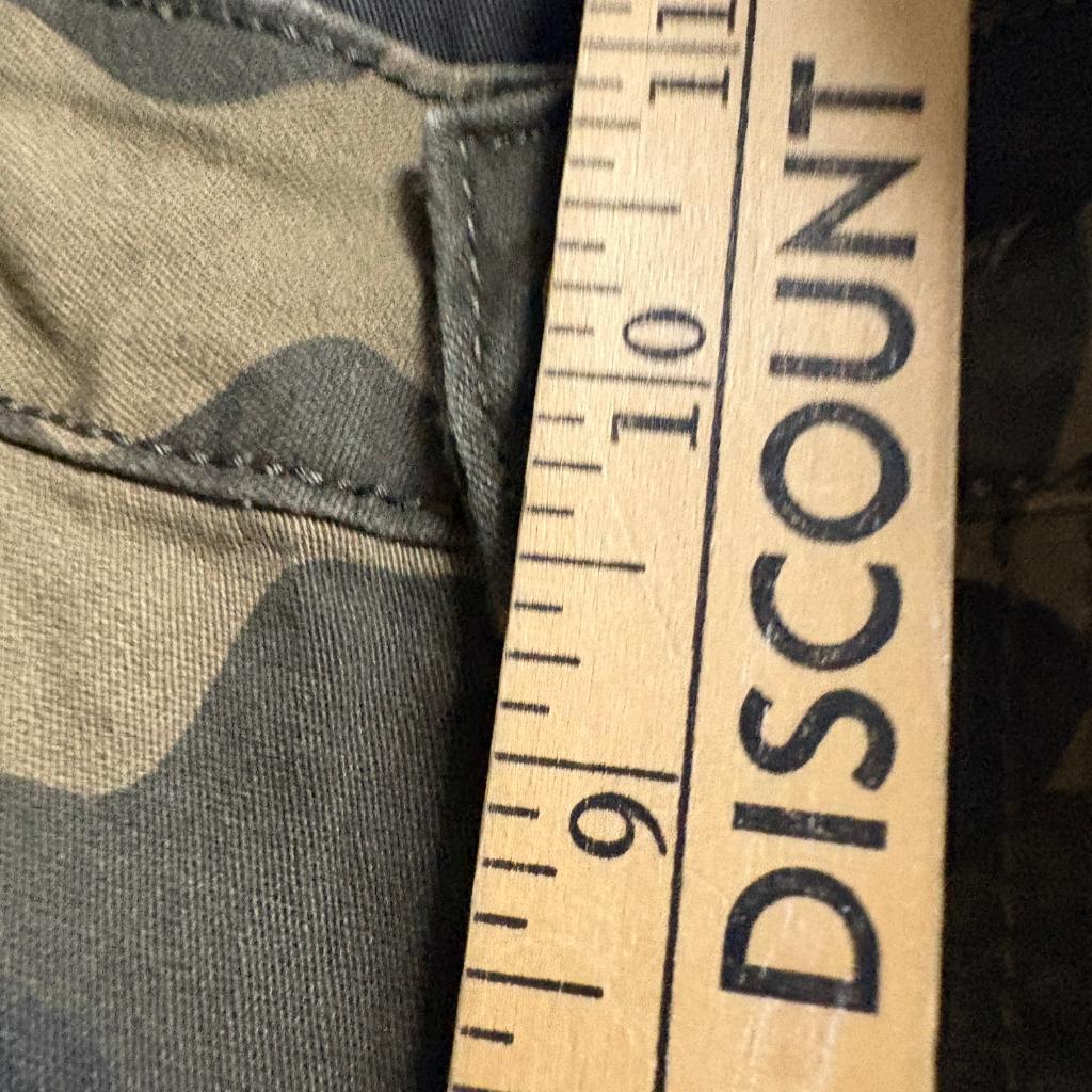 American Bazi Camo Cargo Jogger Pants Womens Medium Green Camouflage Utility