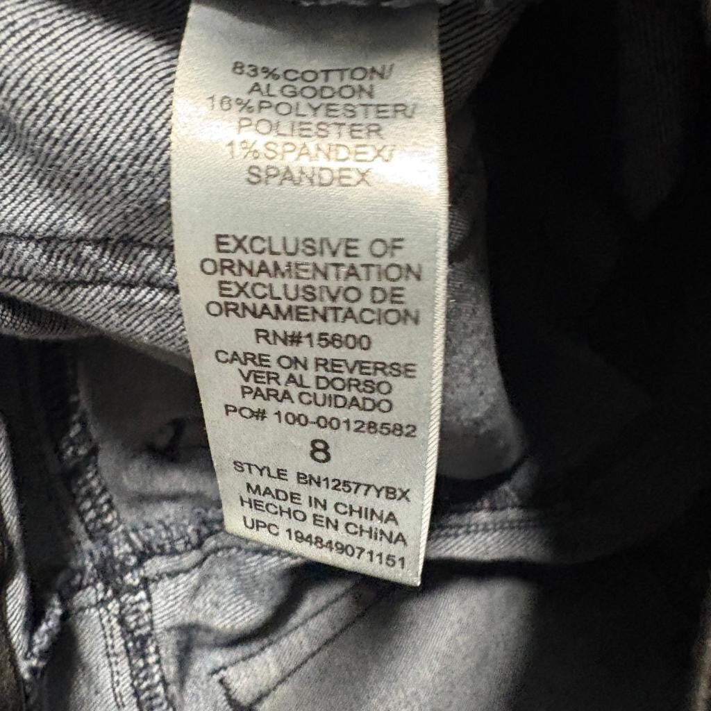 Democracy Ab Solution Bootcut Jeans Womens Size 8 Blue Denim Stretch