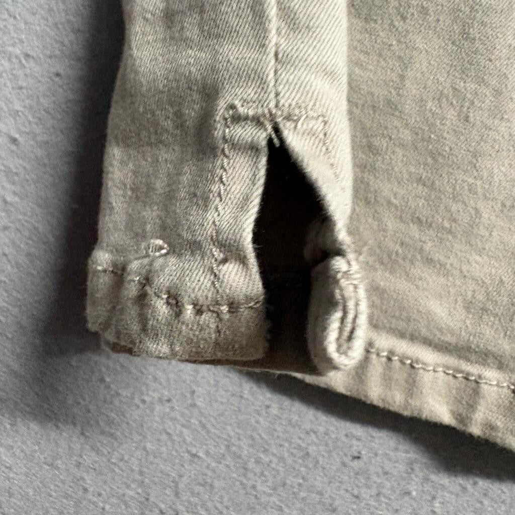 Wit & Wisdom Ab-solution Straight Leg Jeans Womens Size 12 Khaki Tan Stretch