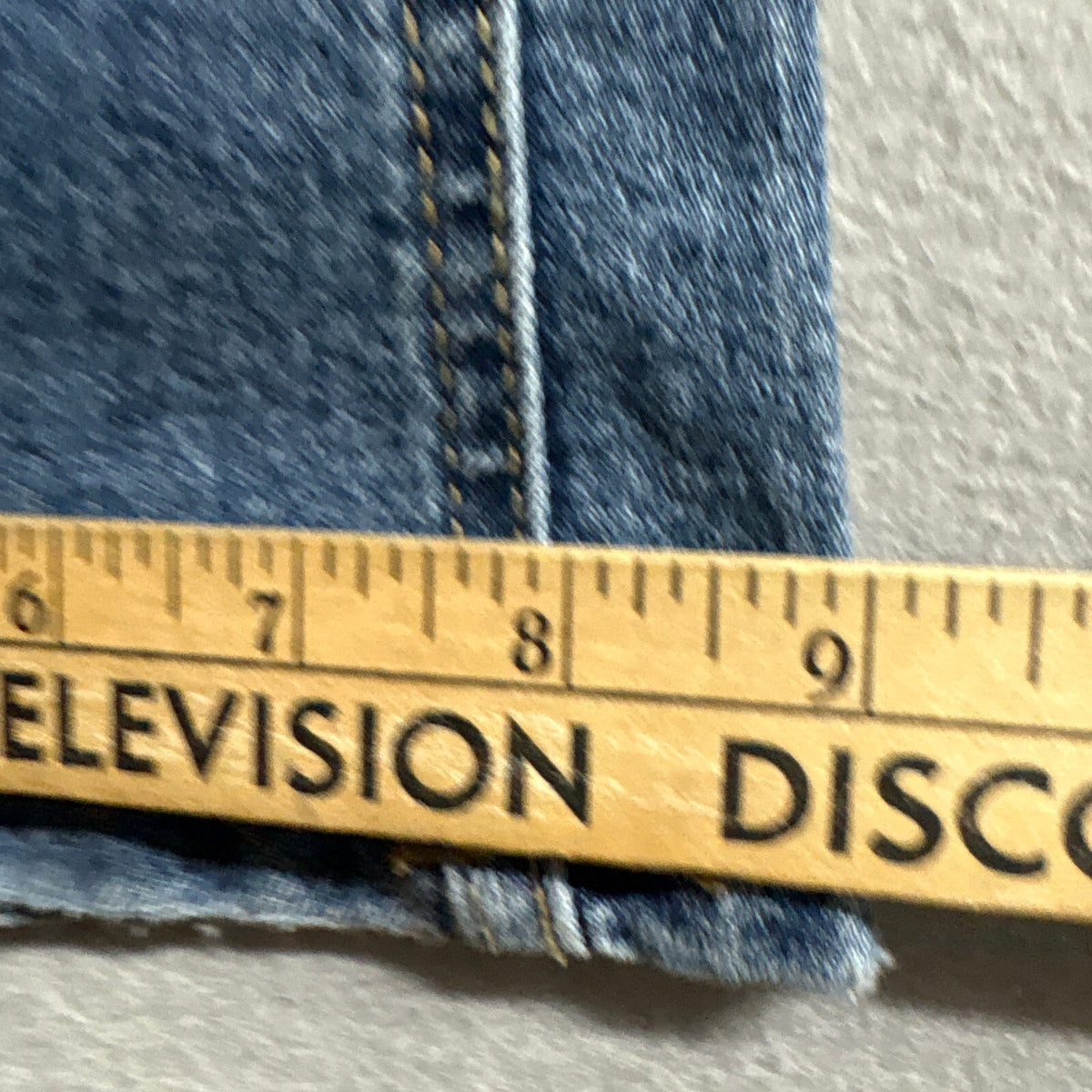 No Boundaries Flare Jeans Womens Size 2 Blue Denim Seamed Front High Rise