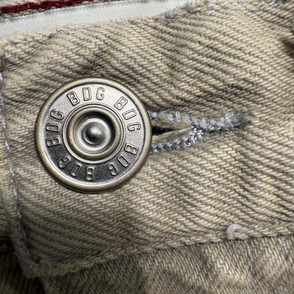 BDG Urban Outfitters Balloon Jeans Womens 26W Green Khaki High Rise Cinch Back