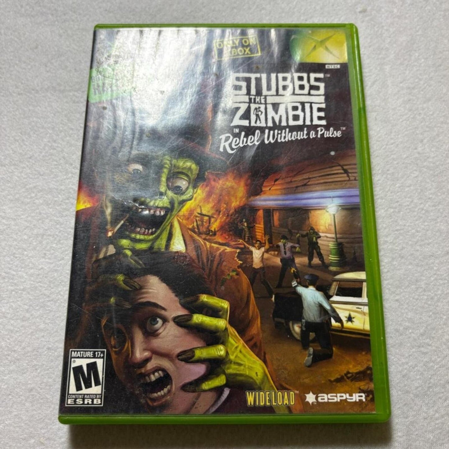 Stubbs the Zombie in Rebel Without a Pulse Microsoft Xbox CIB Tested