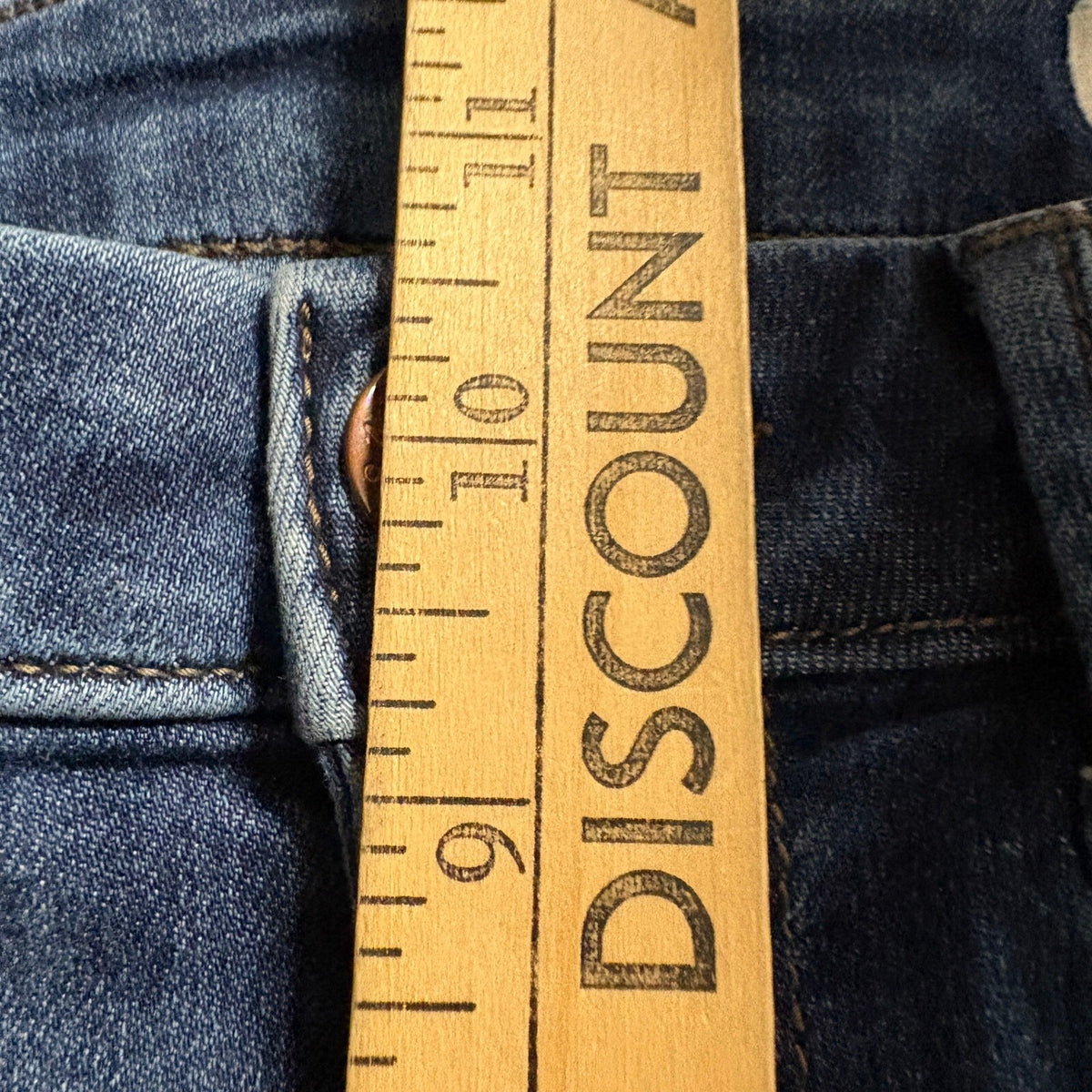M&S Marks & Spencer The Sophia Straight Jeans Womens US 4 Blue Denim Stretch