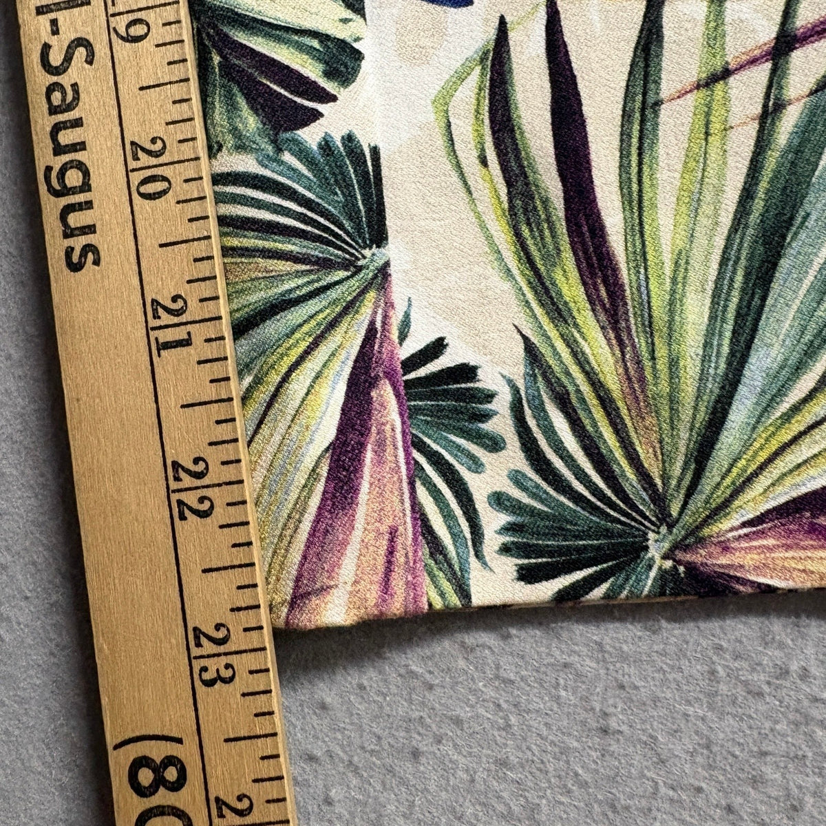 Chico's Tropical Palm Leaf Print Cropped Ankle Pants Womens Size 0.5 US