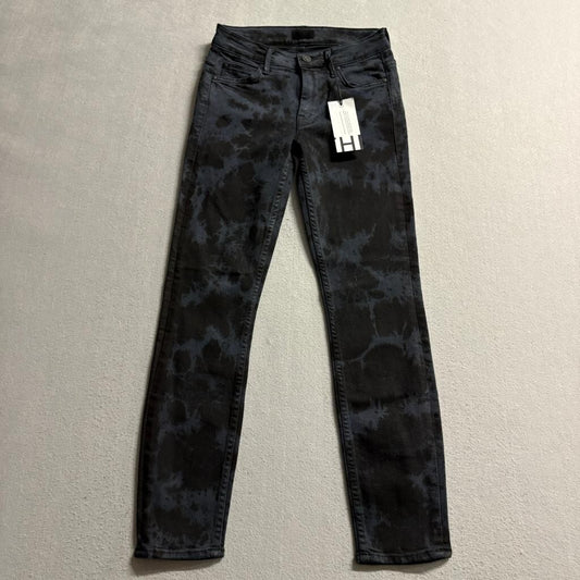 Mother The Muse Ankle Jeans Womens 24 Blame It On The Blackout Tie Dye Skinny