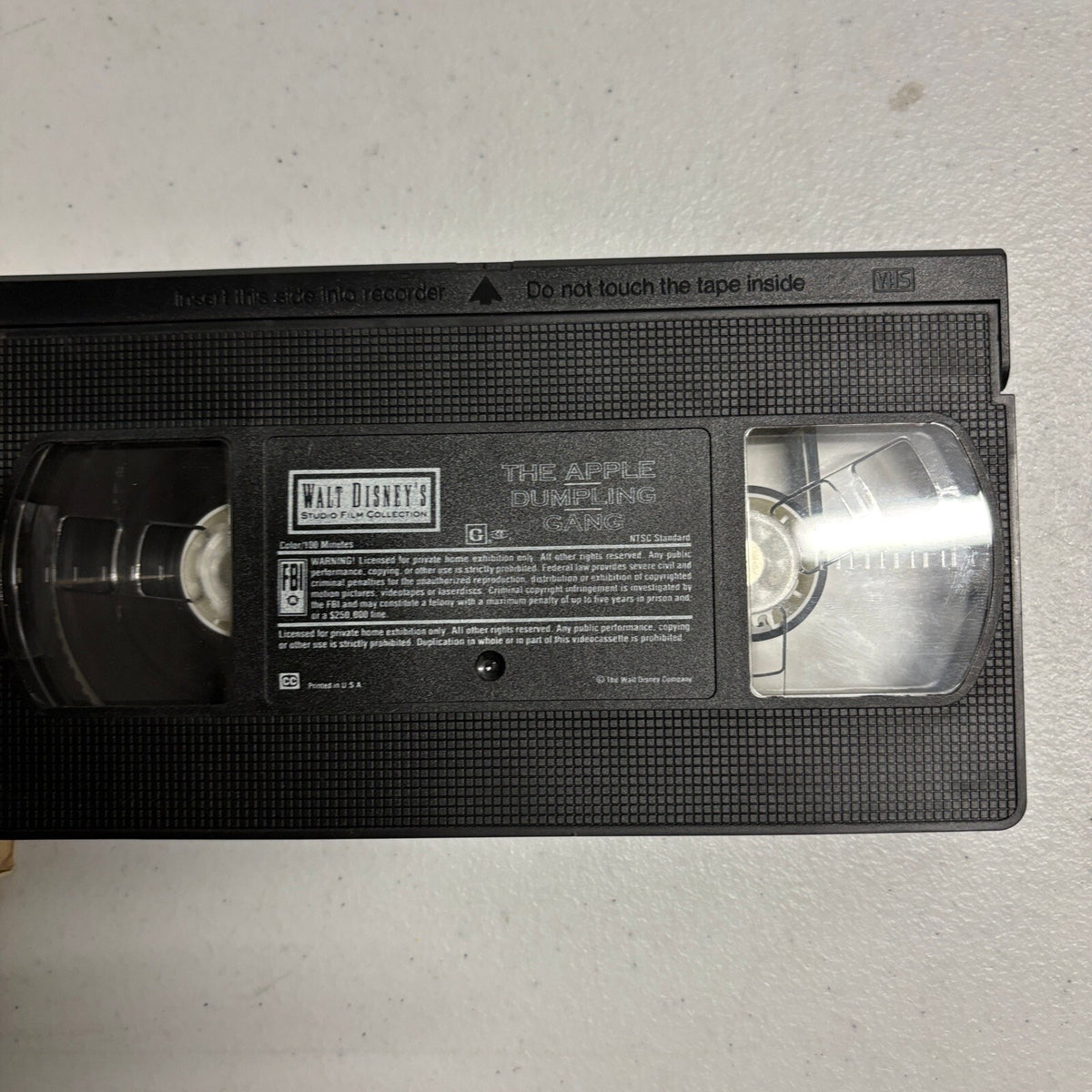 The Apple Dumpling Gang VHS Disney Studio Film Collection Don Knotts Tim Conway