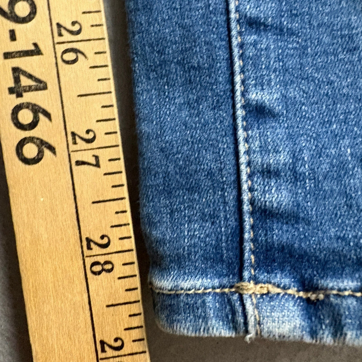 Frame Denim Le Skinny de Jeanne Jeans Womens 26 Culver Blue Stretch Slim Skinny