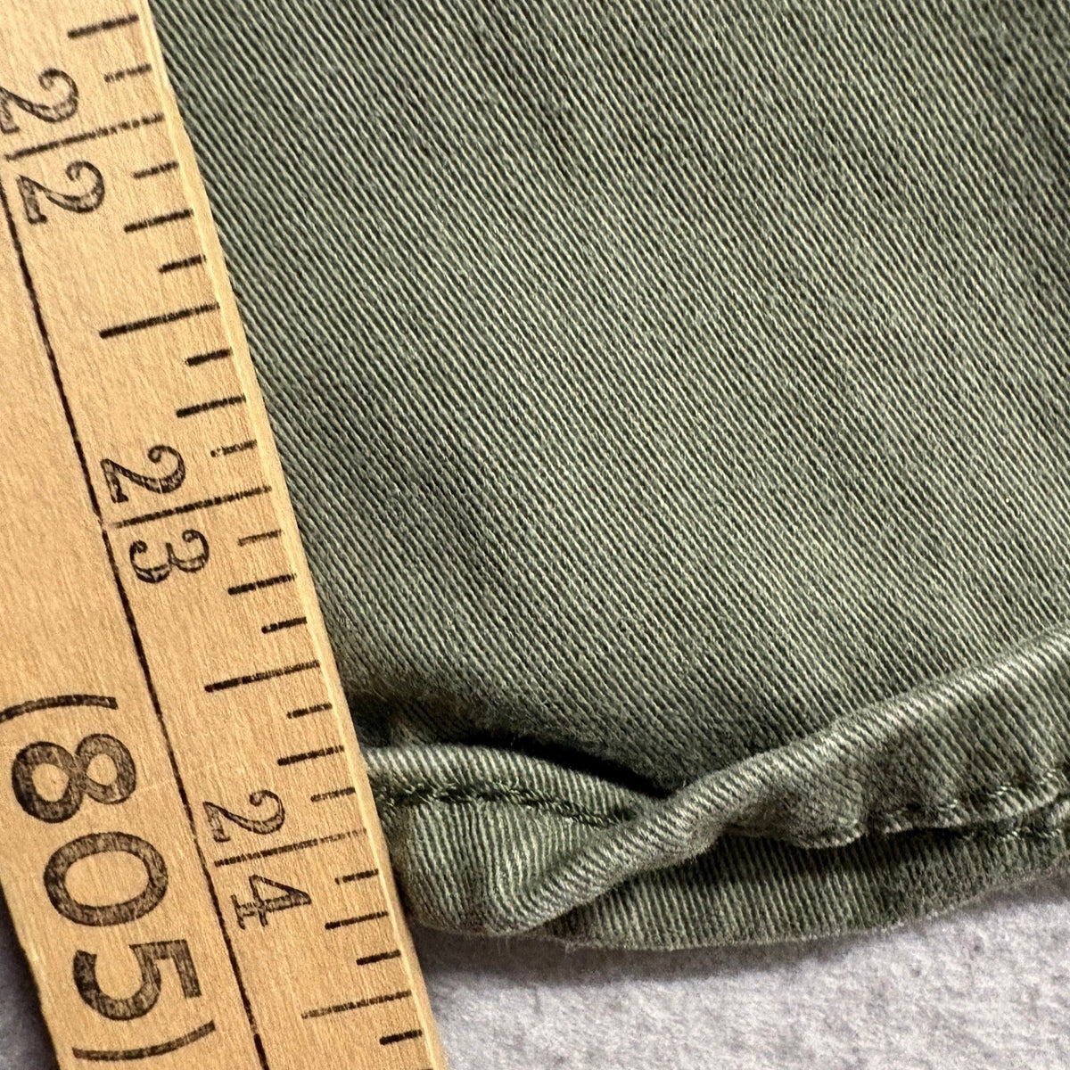 Levis Utility Pants Womens 25 Green Cotton Twill Straight Leg Cargo Carpenter