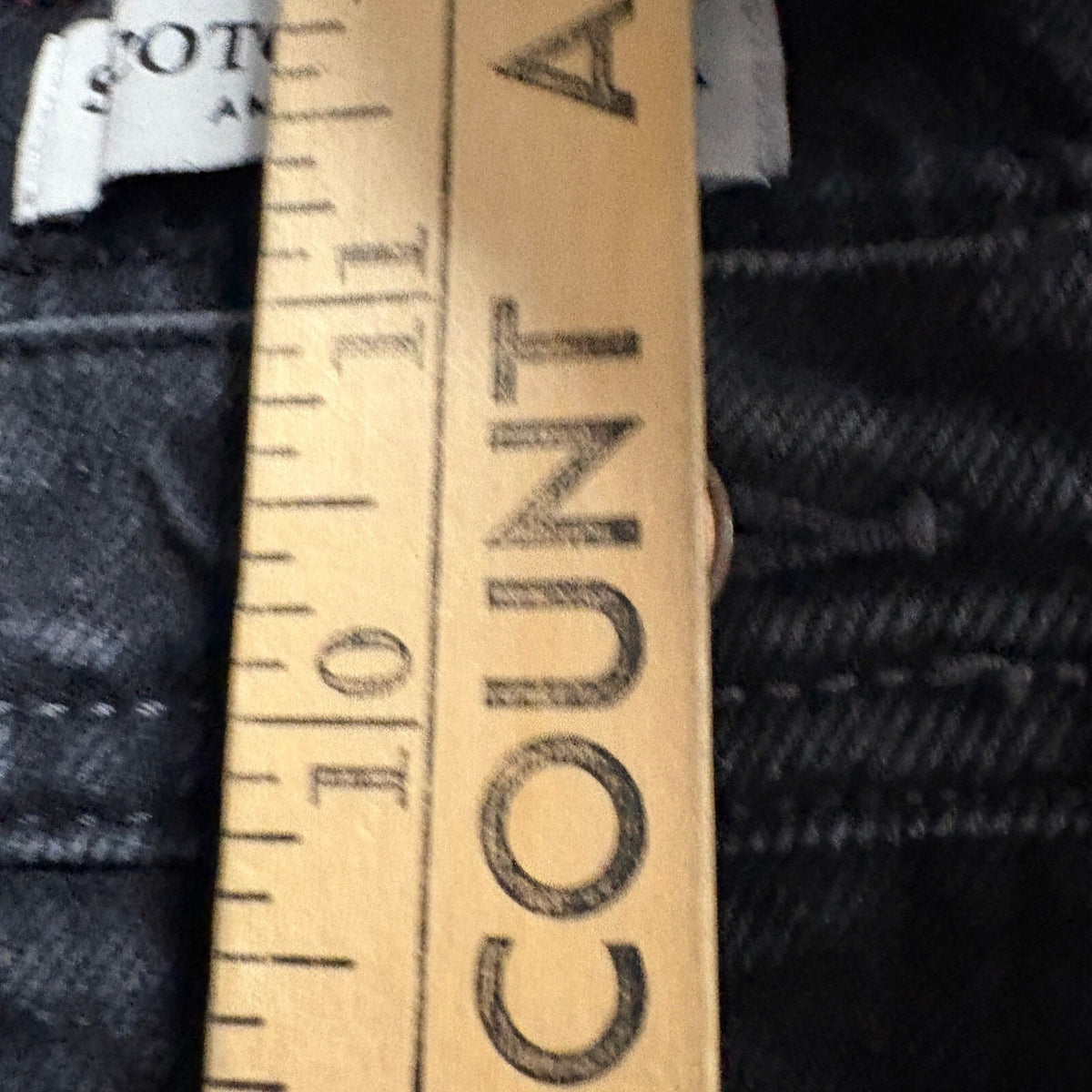 Scotch and Soda The Current Actuel Jeans Womens 6/28 Black High Rise Straight