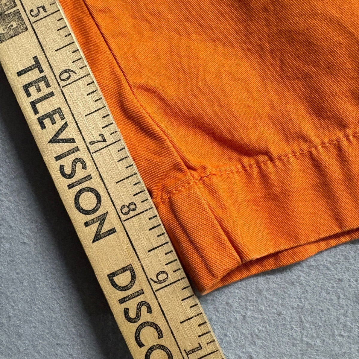 Banana Republic Chino Shorts Mens Size 29 Orange Cotton Casual Flat Front