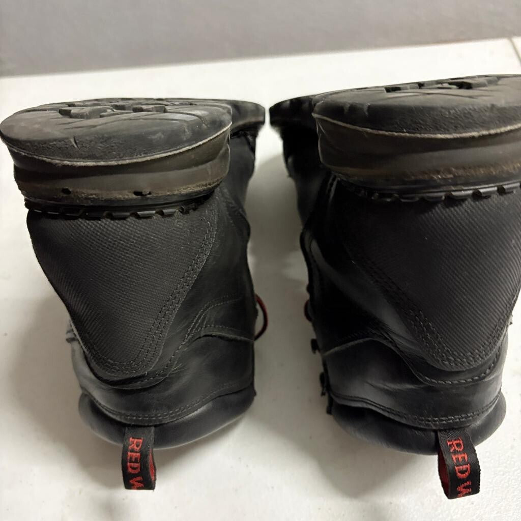 Red Wing 2411 Mens 9 EE Black Leather Waterproof Safety Toe Work Boots Made in