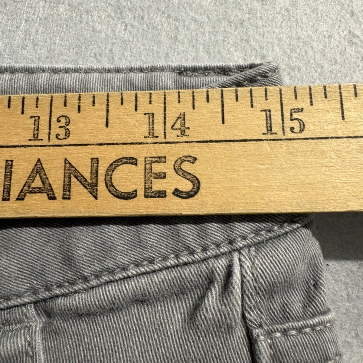Gap Khakis Womens Cargo Pants Size 4 Regular Gray Skinny Stretch 1969 Utility
