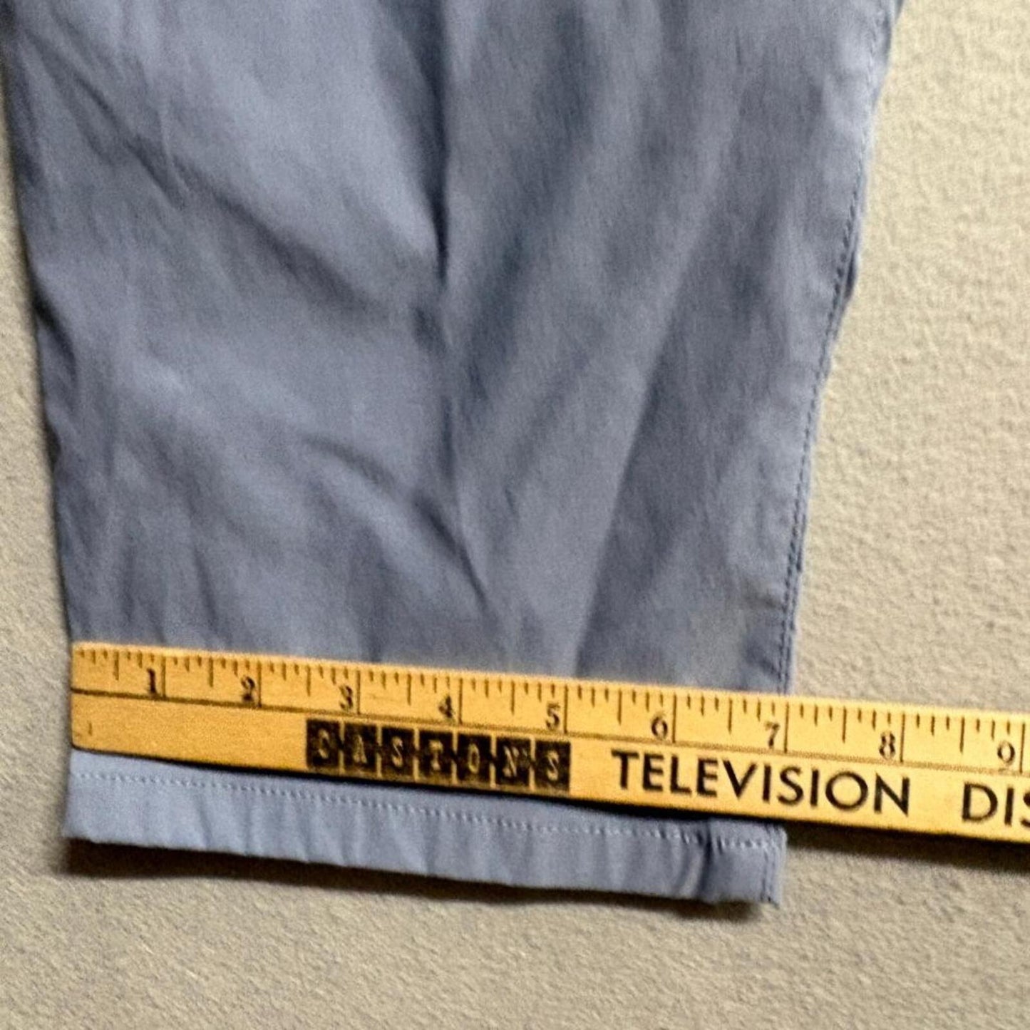 Eddie Bauer Horizon Straight Ankle Pants Womens 14 Gray Blue Hiking Outdoor