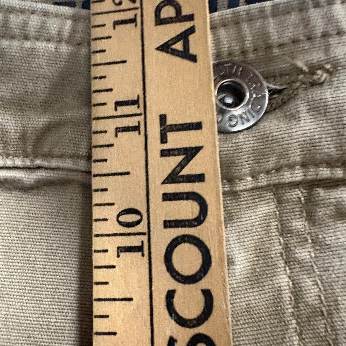 Duluth Trading Co Flex Fire Hose Cargo Pants Mens 42x27 Brown Canvas Workwear