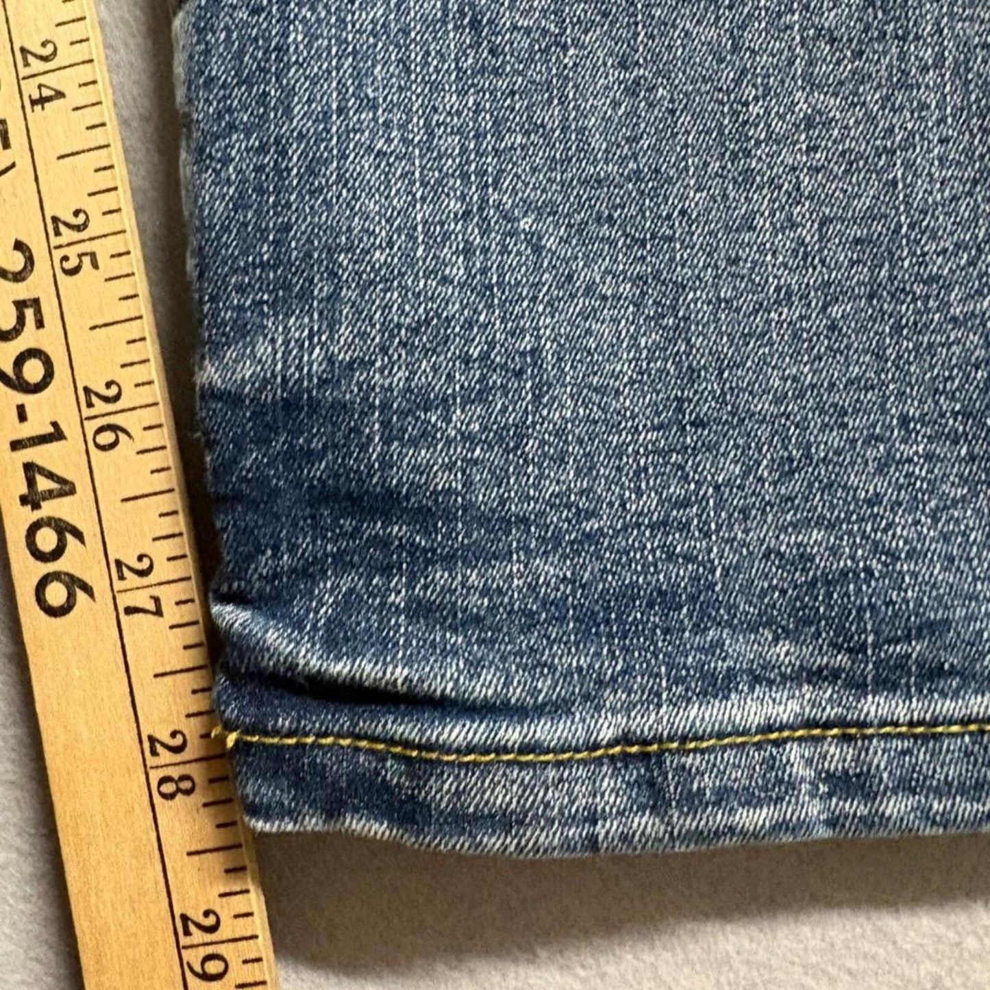 Rue21 Supreme Flex Straight Jeans Mens 34x30 Blue Denim Stretch Comfort 33x30