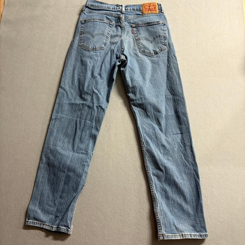 Levi's 550 Relaxed Fit Jeans Mens 30x32 Blue Denim Stretch Pants