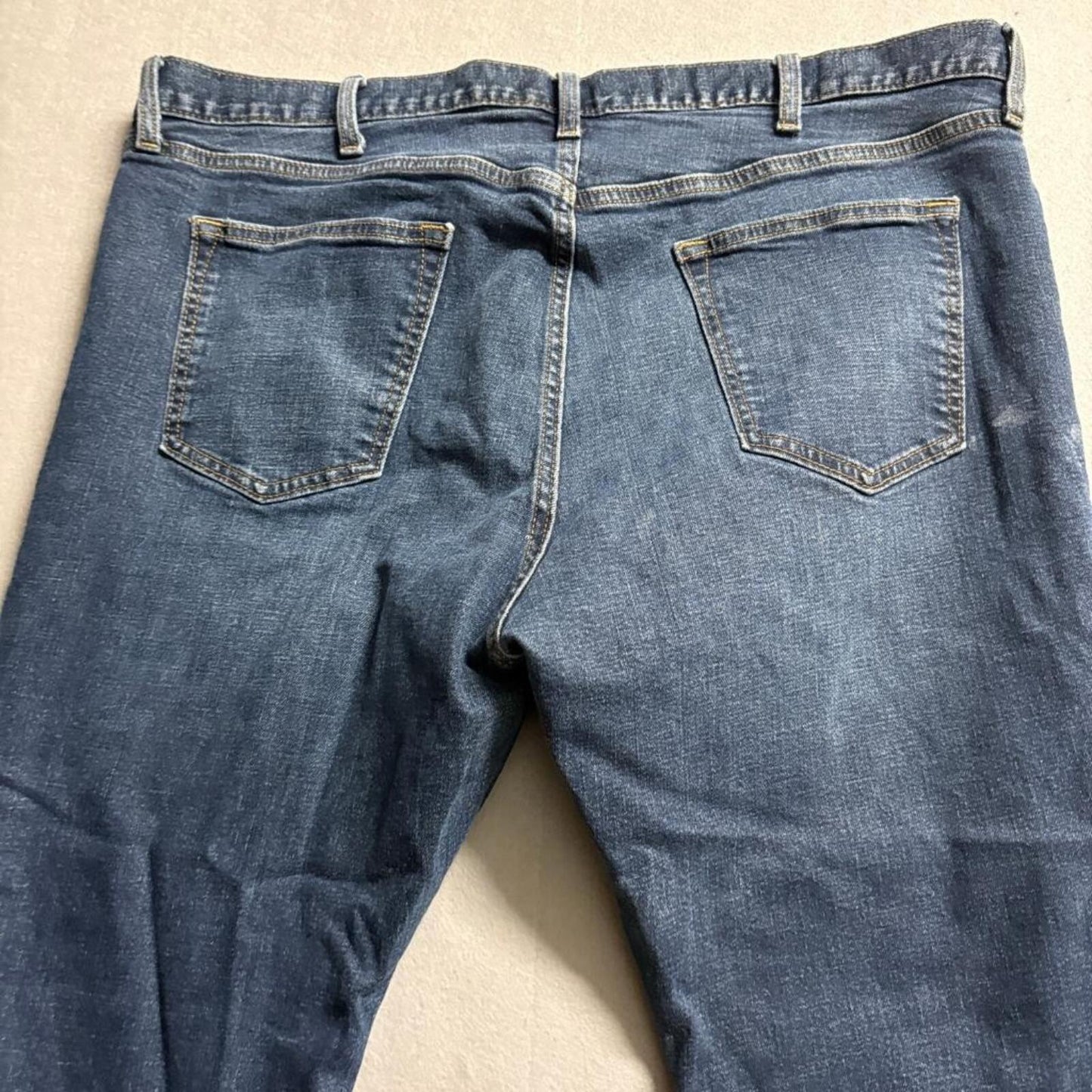 Old Navy Built-In Flex Slim Jeans Mens 42x30 Blue Denim Stretch Pants Fits 40x28