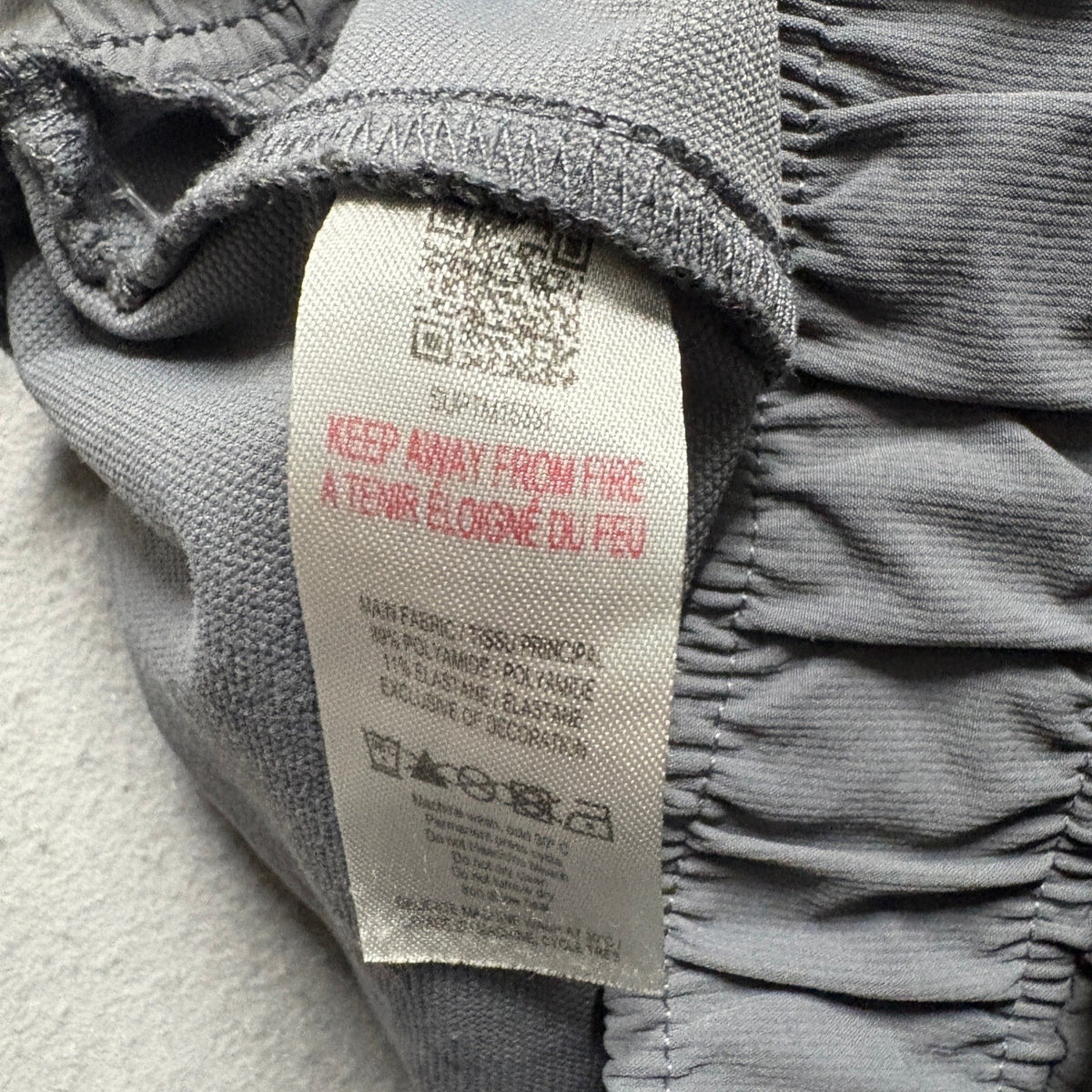 Supply & Demand Cargo Pants Womens Large Gray Elastic Waist Buckle Belt Utility