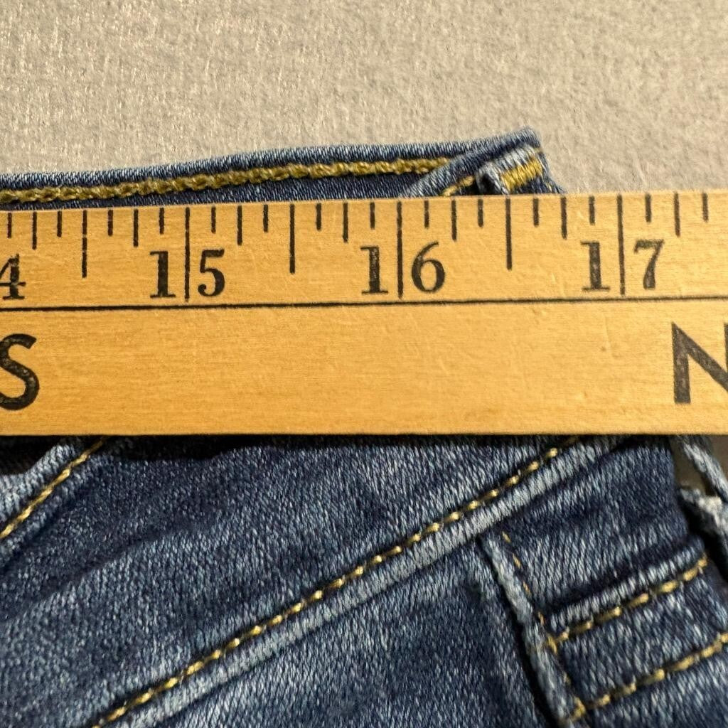 Levis Classic Bootcut Jeans Womens 14M Blue Denim Medium Wash Stretch W32 L32