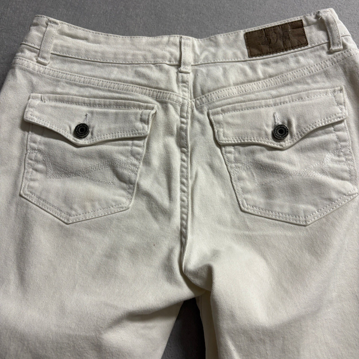 Nine West Vintage America Collection Jeans Womens 6/27 Off White Straight Leg