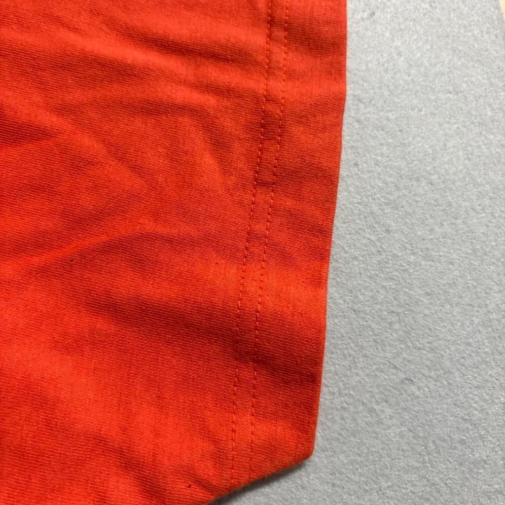 Vintage Benchline Pocket T-Shirt Mens XL Orange Blank Single Stitch Kmart NWT