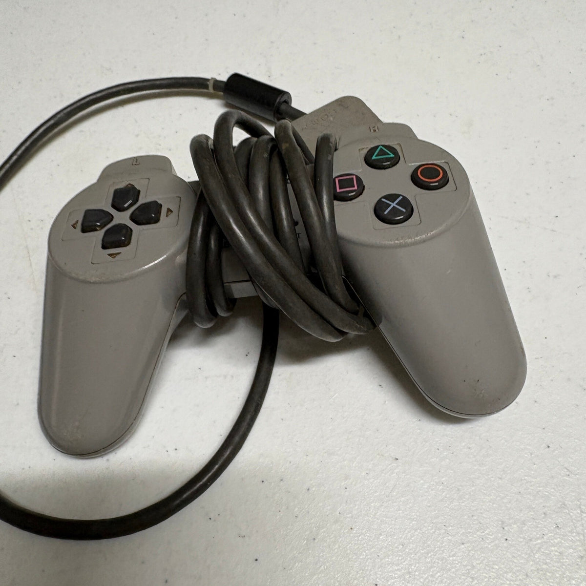 Sony PlayStation 1 Original Controller Grey Wired Gamepad PS1 PSX SCPH-1080