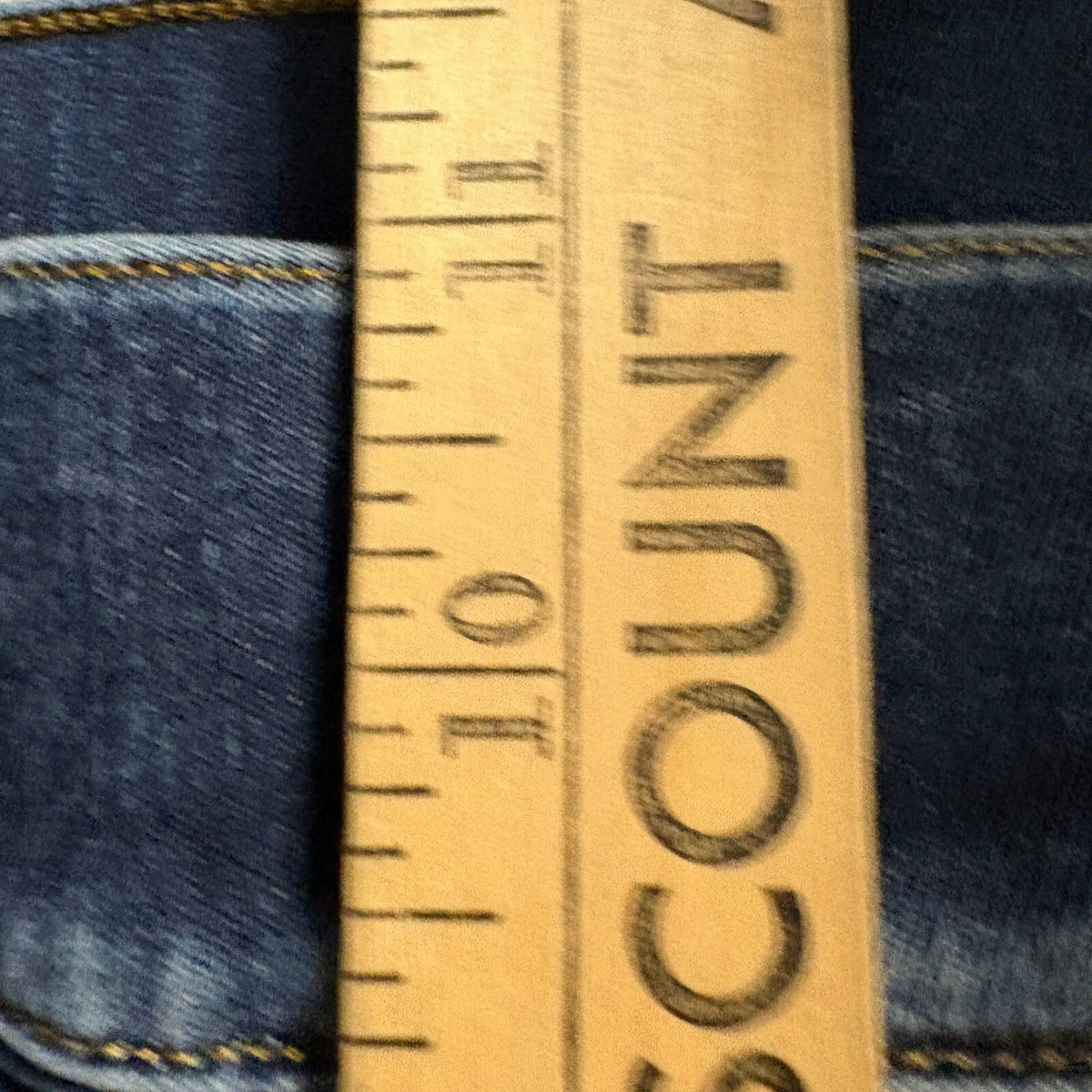 Spanx Flare Jeans Womens Small Blue Denim Pull On Raw Hem Stretch