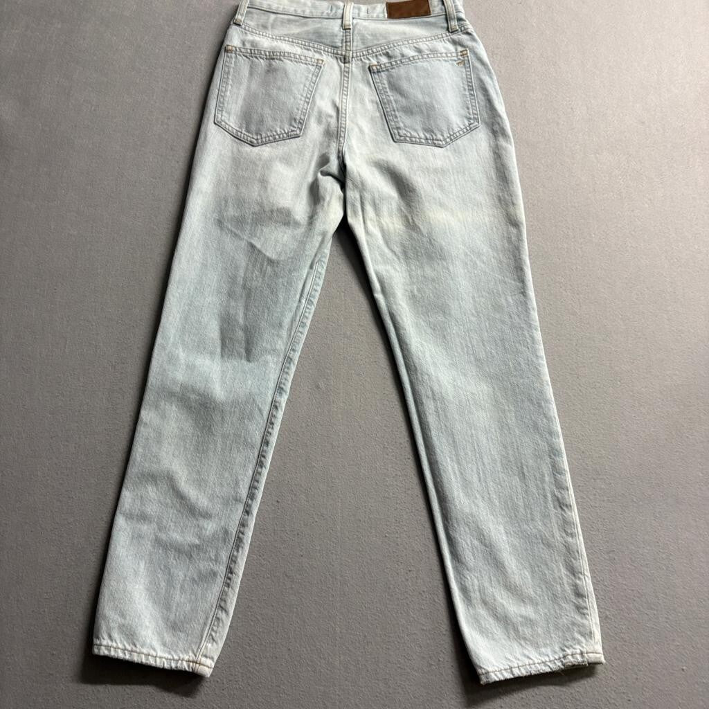 Madewell The Perfect Vintage Jean Womens Size 25 Light Wash Denim High Rise