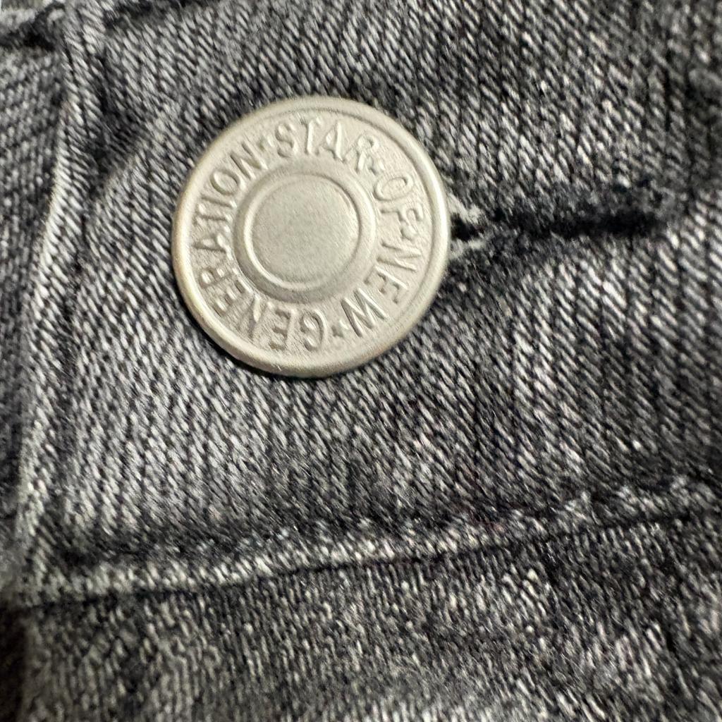 S.O.N.G. Street Jean Womens Size 15/32 Gray High Rise Wide Leg Denim Jeans