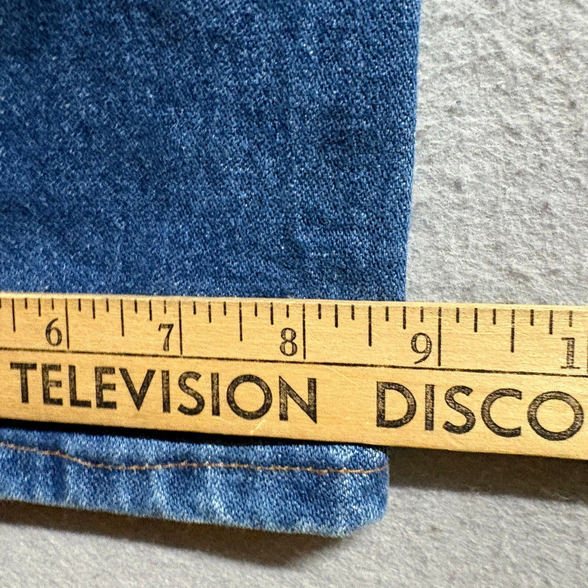 Vintage Wrangler Jeans Mens 38x34 Made in USA 31MWZPW High Rise Blue Denim Pants
