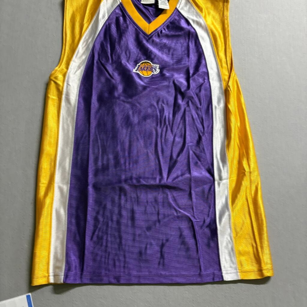Los Angeles Lakers Knights Athletics Active Jersey Mens Large Purple Gold