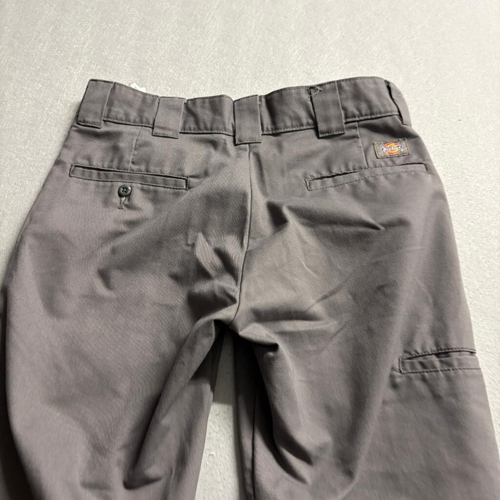 Dickies Flex Slim Taper Pants Mens 30x32 Gray Workwear Chino Utility Trousers