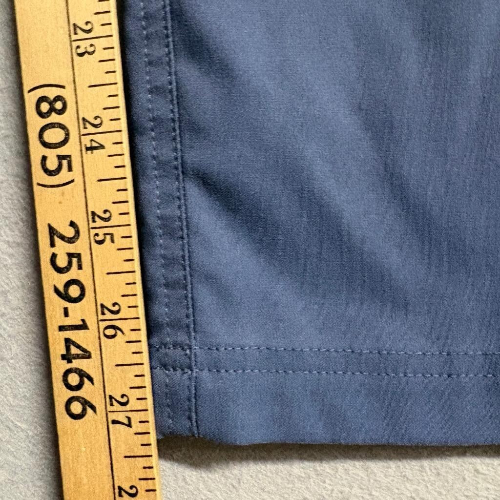 Gerry Mens Stretch Hiking Pants 32x30 Blue Gray Nylon Blend Outdoor Trail Travel