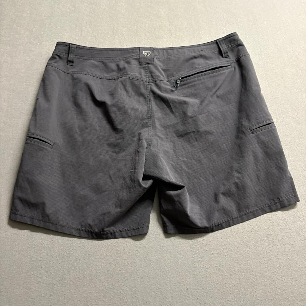 Kuhl Mens Shorts Size 38 Gray Ripstop Polyester Hiking Trail Outdoor