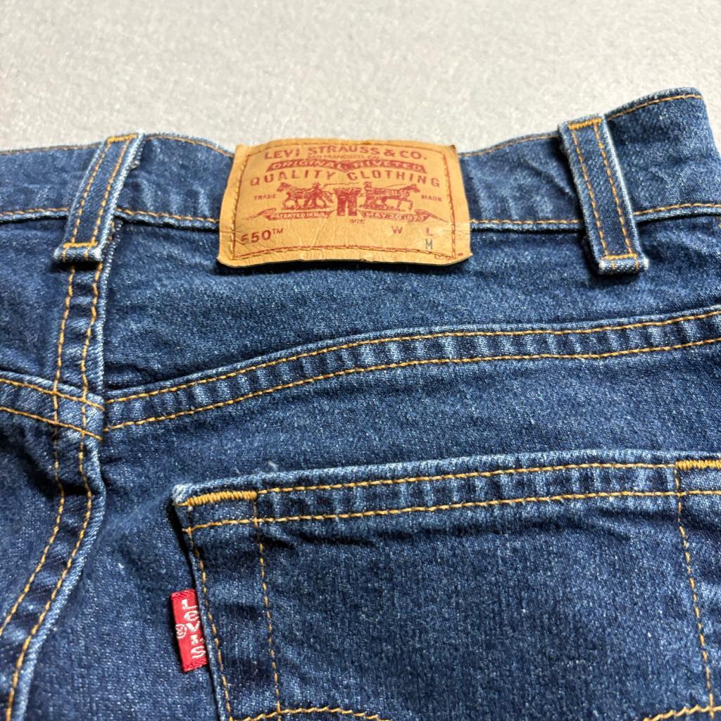 Vintage Levis 550 Womens Jeans Size 6 M Pet Relaxed Fit Tapered Leg Made in USA