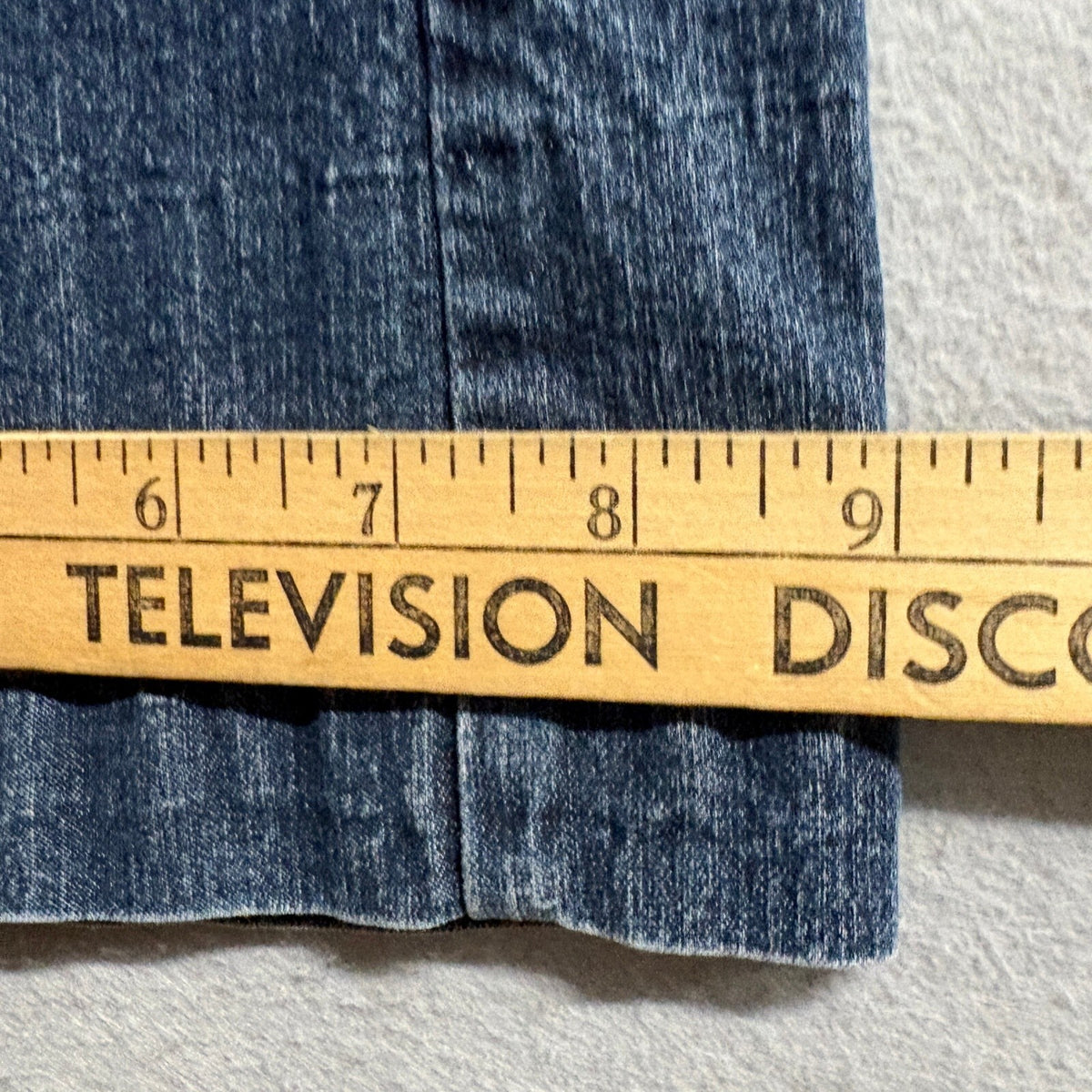 Style & Co Petite Tummy Control Jeans Womens 4P Blue Bootcut Stretch Dark Wash