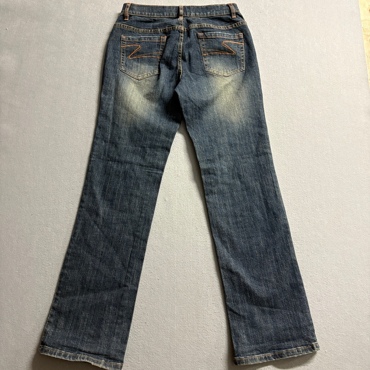 Tint Jeans Womens Size 4 Blue Denim Stretch Straight Leg Mid Rise Medium Wash